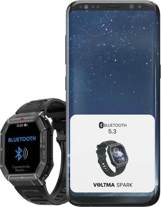 VOLTMA SPARK Unisex SmartWATCH PLATA