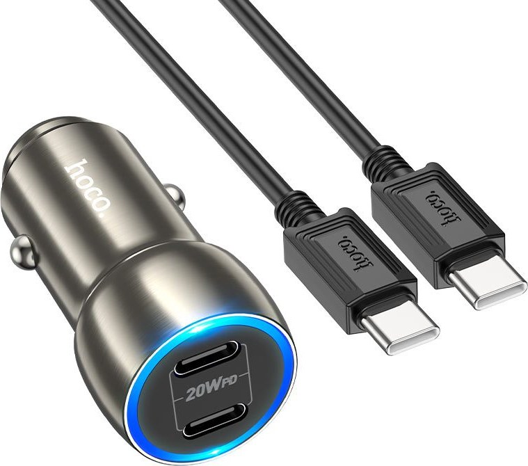 adaptador de coche 40w hoco