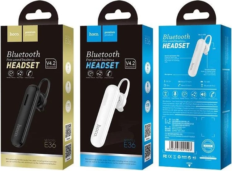 Auriculares bluetooth hoco e36