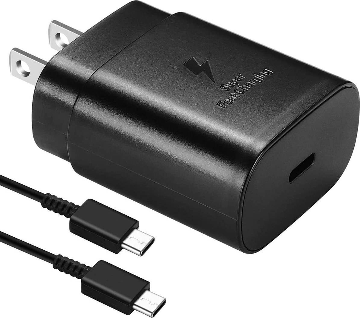 CARGADOR CON CABLE USB-C TO USB-C 25W