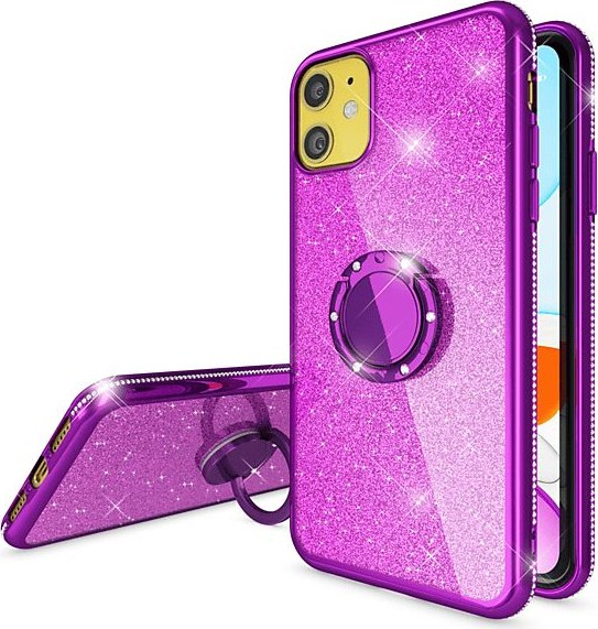funda silicona brillante iPhone 11