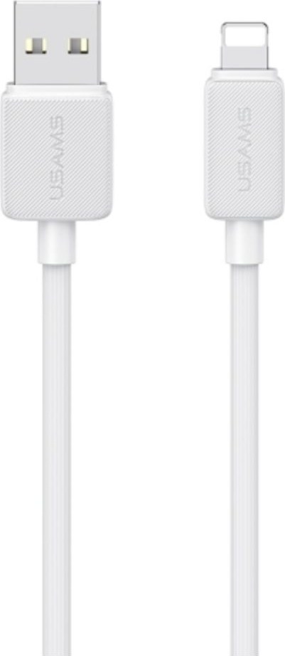 Cable USB-A a Lightning 12W 2.4A 2Metros Blanco