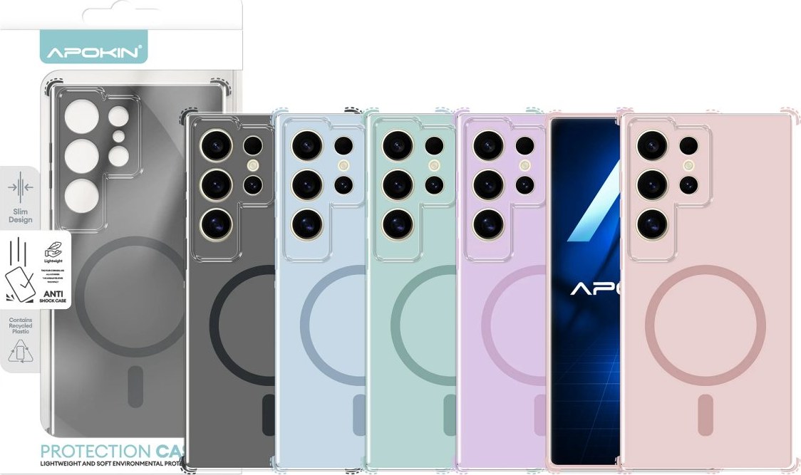 Funda Apokin Reforzada Magsafe Samsung S25 Ultra