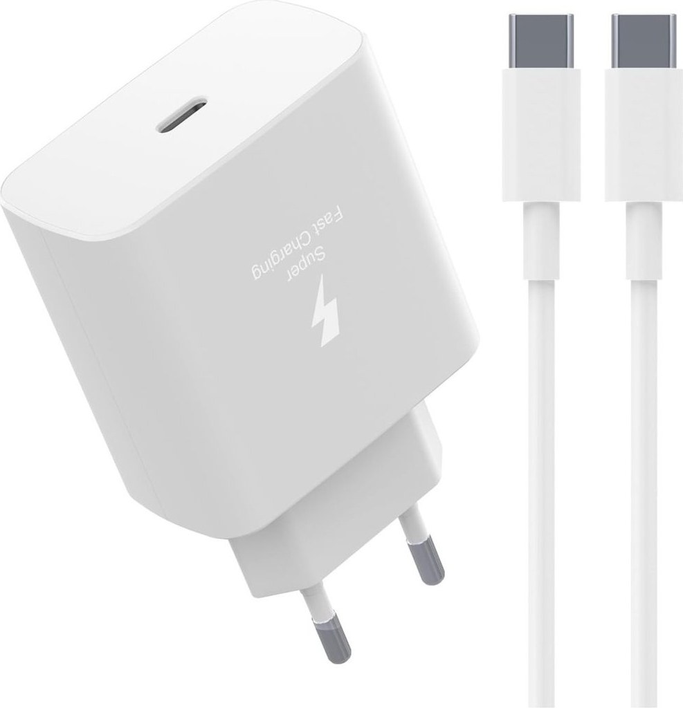CARGADOR RÁPIDO CON CABLE USB-C TO USB-C 45W 5A