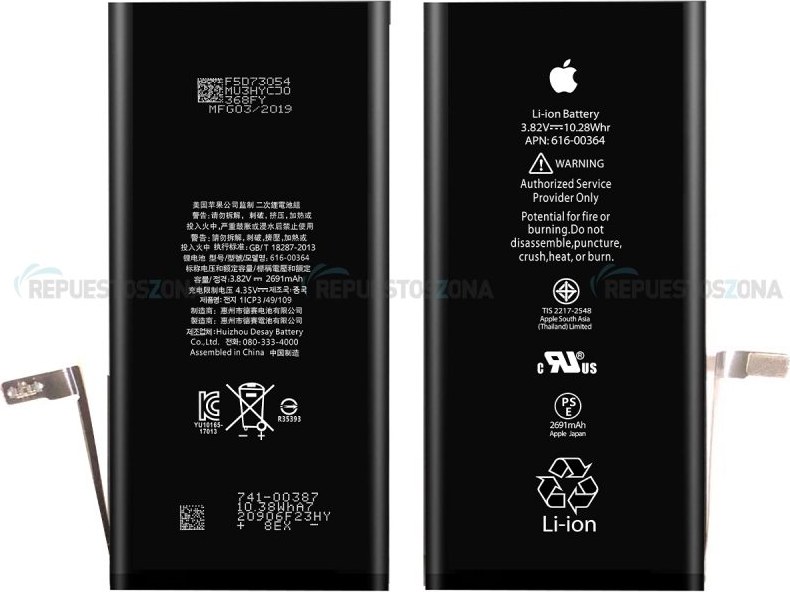 Batería iPhone 8 Plus